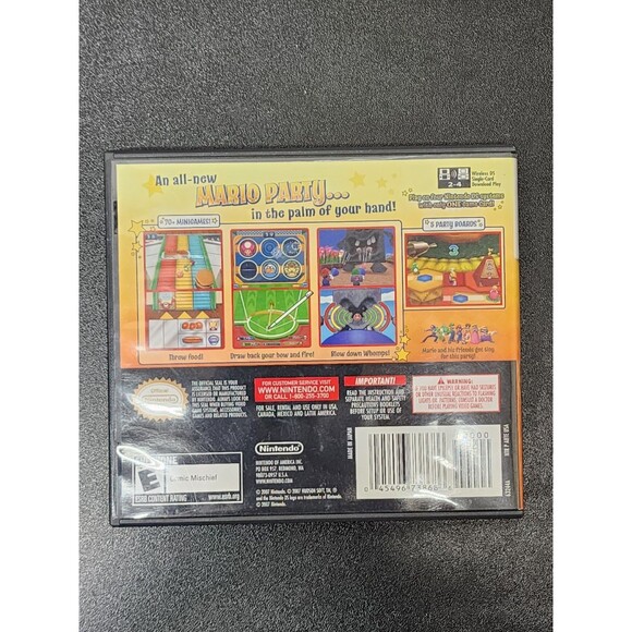 Case and Manual Only NO GAME Mario Party DS Nintendo DS Authentic NO GAME - READ - Picture 2 of 4
